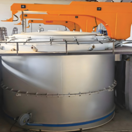 HSBP Strong Convection Well Cover Spheroidizing Annealing Furnace (Electrical Heating)