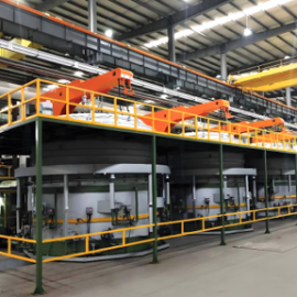 HSBP Gas Heating Strong Convection Hood Well Type Spheroidizing Annealing Furnace (Gas Heating)